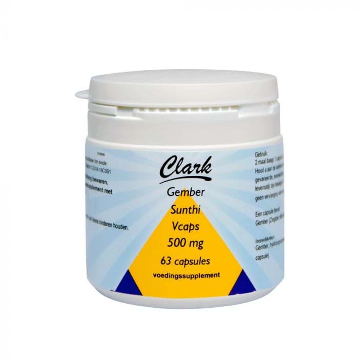 Afbeelding van Ingwer 500 mg 63 caps